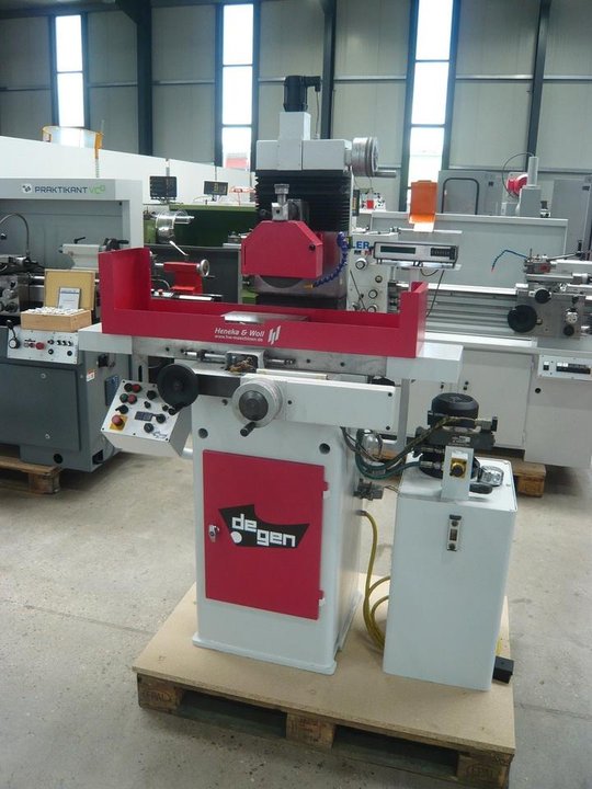 Degen Flachschleifmaschine mit Digitalanzeige