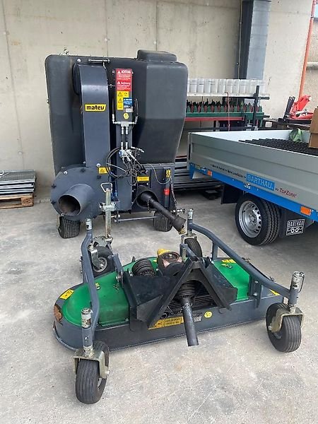 Matev CLS 650 H high emptying with MOW FM 140 mower