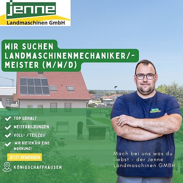 Mechanik malých přístrojů / mechanik zemědělských strojů (M / W / D)