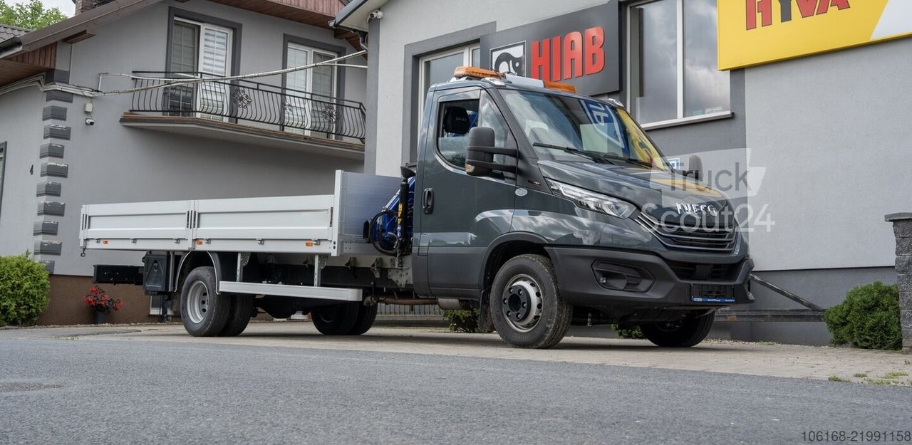 Iveco Щоденний 70C18 Crane Hyva Pritsche 5 м новий