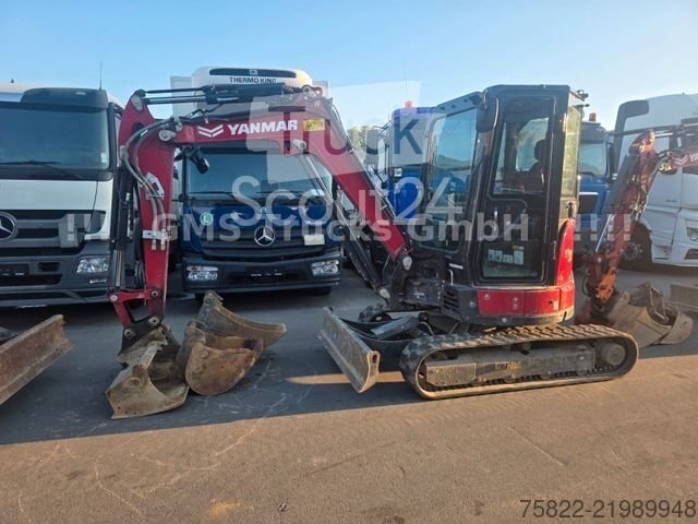 Mini excavator YANMAR VIO 33 - 6 / Lehnhoff MS03 / 3 Löffel / D-Masch použitý