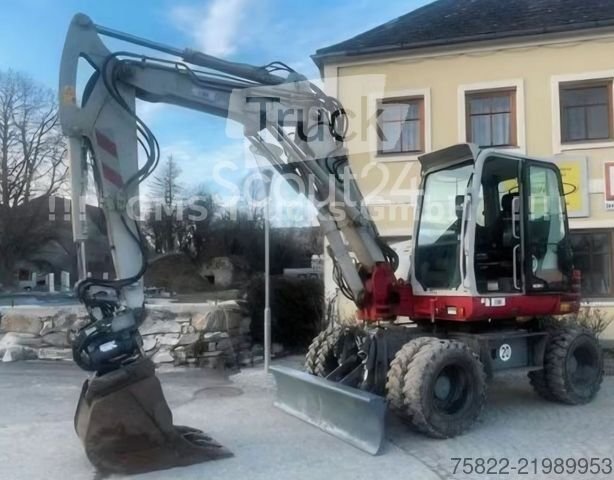 Mobilní rypadlo TAKEUCHI TB 295 W / POWERTILT OQ45 / Planierschild