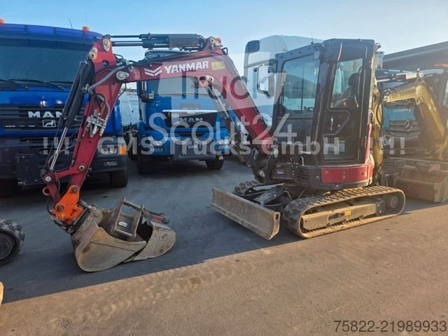 Mini excavator YANMAR VIO 33 - 6 / POWERTILT / 3 lžičky / D- použitý stroj