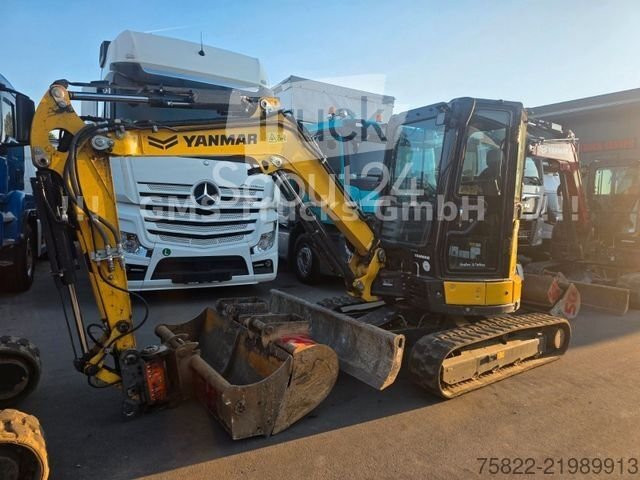 Мини-экскаватор YANMAR VIO 38 - 6 / POWERTILT / 3 ложки / использованный климат