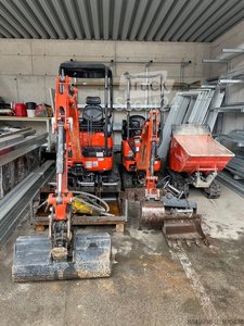 Minibagger Kubota U17-3  / U10-3 / Kettendumper KC70 gebraucht