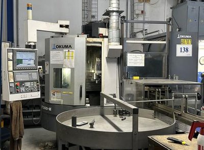Okuma LVT- 300 M pionowa tokarka z cnc