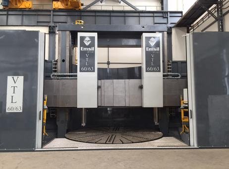 EMSIL VTL-60/63 vertical turret lathe with cnc