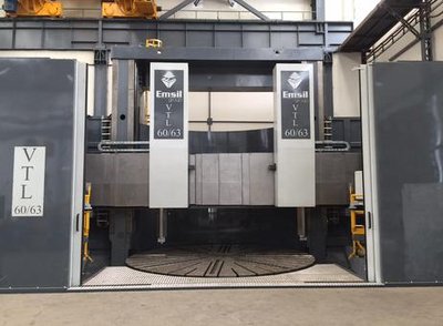 EMSIL VTL- 60 / 63 pionowa tokarka z cnc