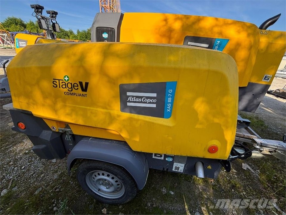 Atlas Copco AtlasCopco Compressor XAS88- 7G 9KVA