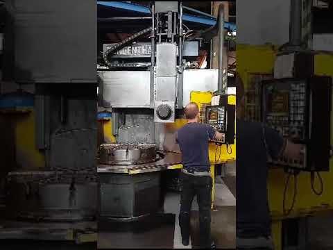 Used Junghental  DK 1400  vertical turret lathe with cnc