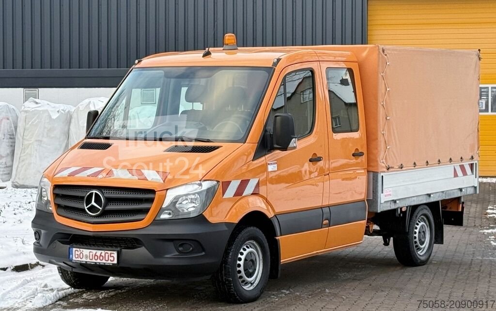 Транспортер з Pritsche & Plane Mercedes-Benz SPRINTER 310 - DoKa - Spriegel - Plane використовується