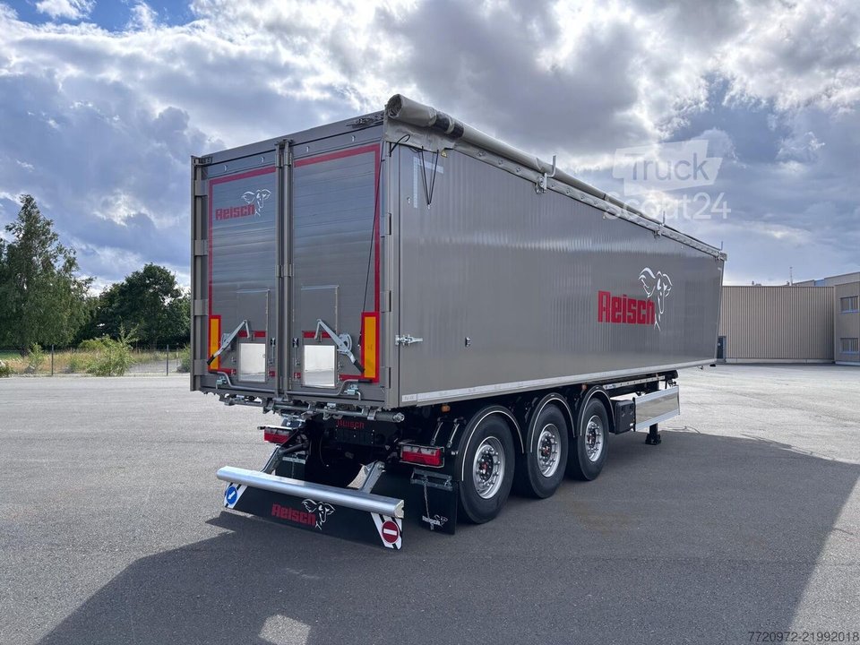 Tilt semi-trailers Reisch 3-Achs-Kippsattelauflieger Alumulde 57m new