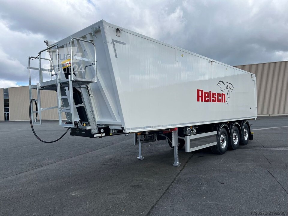 Tilt semi-trailers Reisch 3-Achs-Kippsattelauflieger Alumulde 52m new