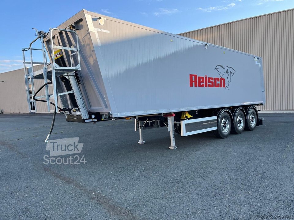 Tilter semi-trailers Reisch 3-Achs-Kippsattelauflieger Alumulde 50m new