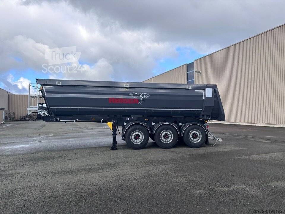 Tilt semi-trailer Reisch 3-Achs-Kippsattelauflieger Stahlmulde new