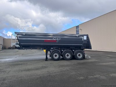 Tilt semi-trailer Reisch 3-Achs-Kippsattelauflieger Stahlmulde new
