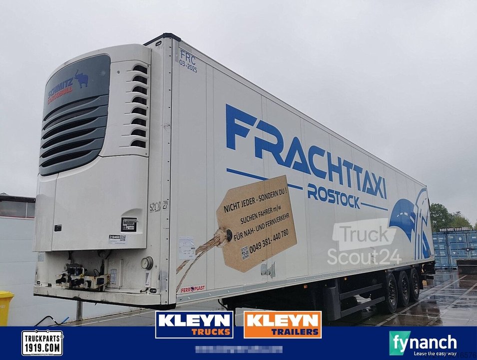 cooling/low cooling transport SCHMITZ SKO 24 LBW TAILLIFT SCB used