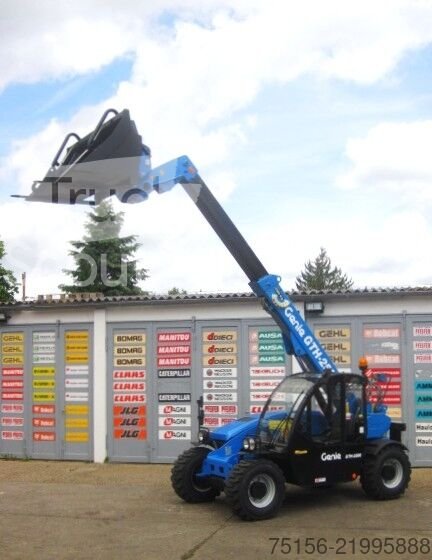 Teleskopický nakladač GENIE TEREX GTH 2506 6m / 2.5t Použitý GABEL + SCHAUFEL + H