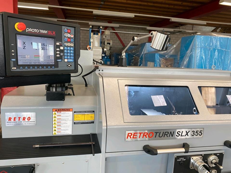 Zyklengesteuerte Prototrak Drehmaschine Retroturn 355