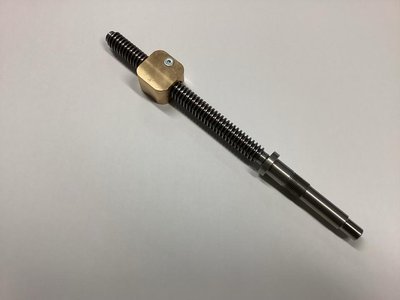 Weiler LZ280 Drehmaschine Spindel für Oberschlitten Ersatzteil