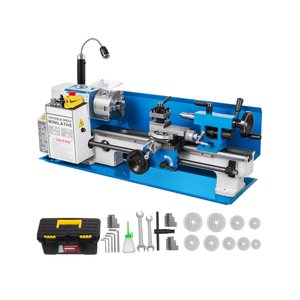 NEU✅ Metalldrehmaschine Mini Drehmaschine Tischdrehbank 2500U/min