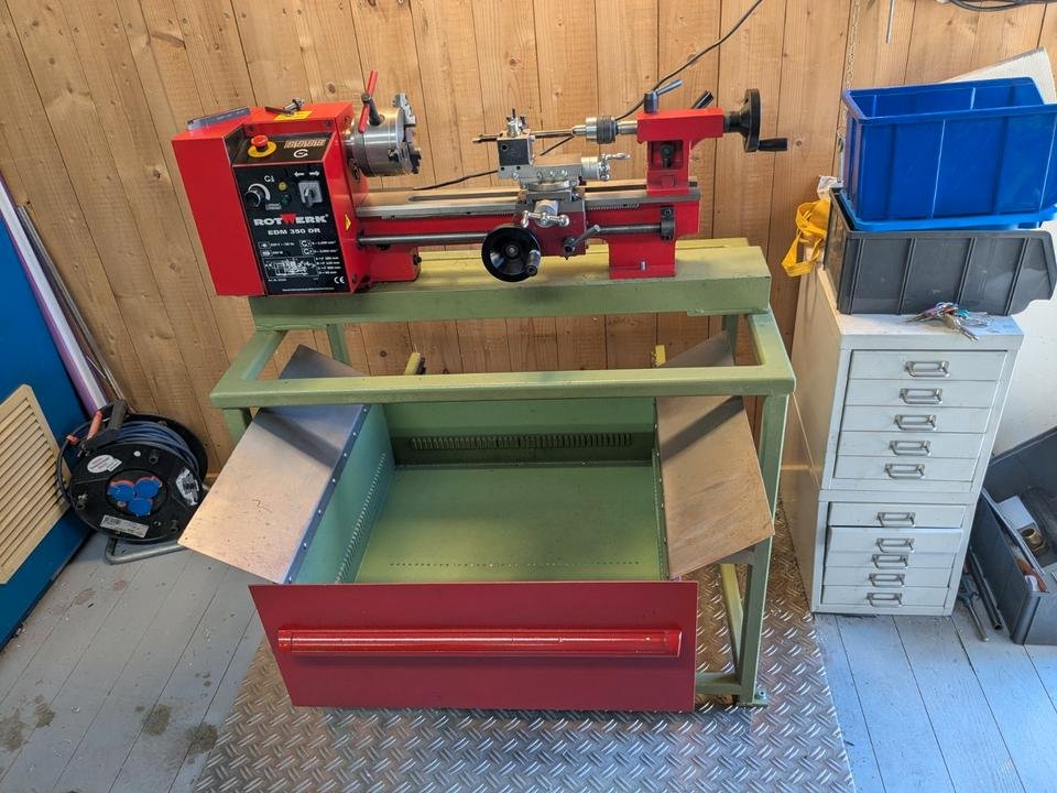 Drehmaschine Rotwerk EDM 350DR