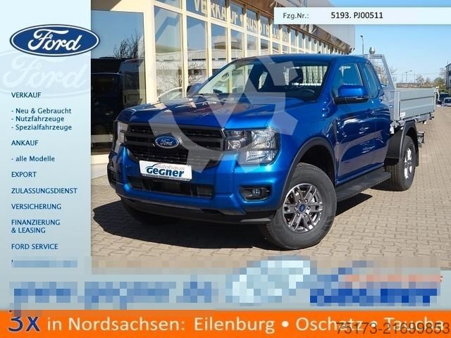 FORD Ranger 2.0 XLT ExtraKab 4x4 WiPa AHK 3- S.-Kipper