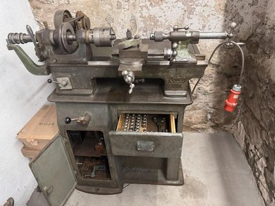 Lorch lathe precision lathe precizní precizní mechanický hodinář