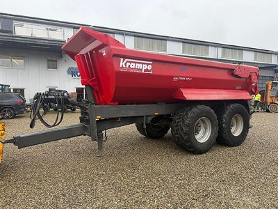 Krampe Mulden Kipper HP 20 ground trough / Baumulde, Hardox