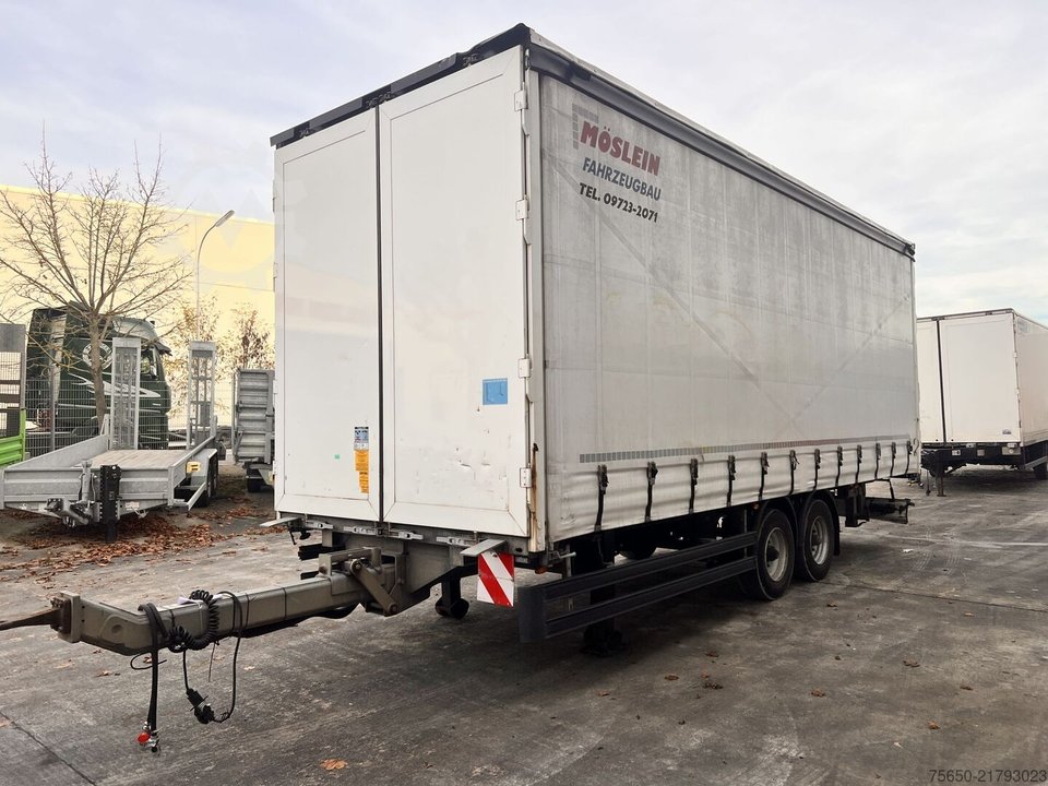 Möslein TPW 105 D 7,30 Tandem posuvný přívěs na plachtu