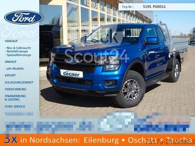 Транспортер з маркером FORD Ranger 2.0 XLT ExtraKab 4x4 WiPa AHK 3-S.-Kipper використовується