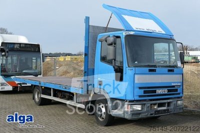 IVECO ML 75 E 4x2, платформа, 3-е сиденье, используемая воздушная подвеска
