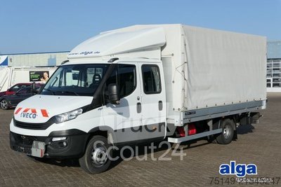 Транспортер с Pritsche & Plane IVECO 70C18HD Daily 4x2, 4600 мм в длину, 89tkm, DOKA используется
