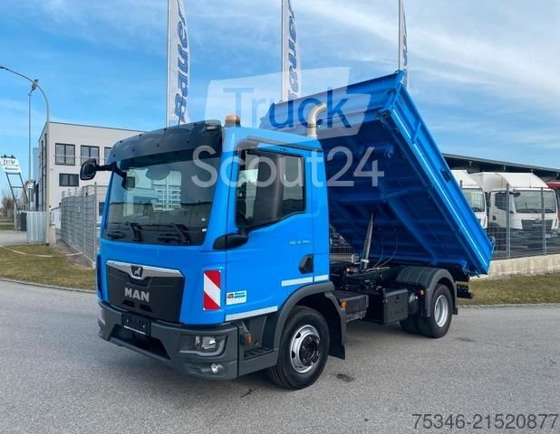 Трехсторонний грузовик MAN TGL 12.250/Kipper/NL6,3To/Klima/Nur 63 ткм/Top используется