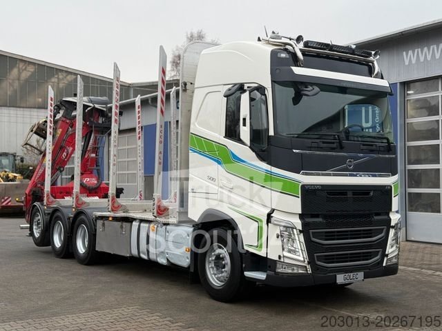 Древесный грузовик VOLVO FH 510 8x4 Древесный транспортерный кран PENZ *hanger используется