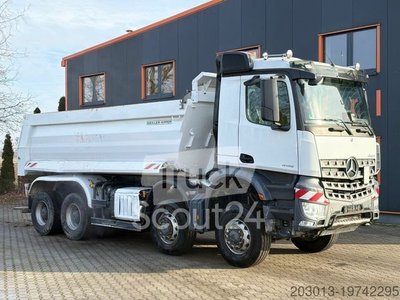 самосвал MERCEDES-BENZ AROCS 4145 8x8 Используемый самосвал Meiller