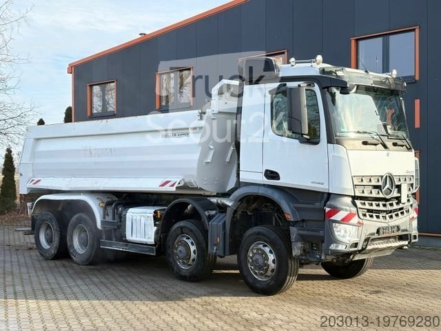 самосвал MERCEDES-BENZ AROCS 4145 8x8 Используемый самосвал Meiller