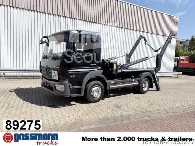 Kipper Truck Mercedes-Benz Atego 1218/22 K 4x2, Meiller Tele-Switcher, Funk используется