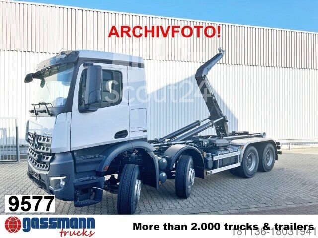 Mercedes-Benz Arocs 4148 K 8x4/4/45, сцепление Turbo-Retarder, новый