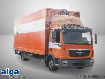 Грузовик с корпусной структурой MAN 12.220 TGL BL, Wingliner, LBW, Climate, 7.200mm