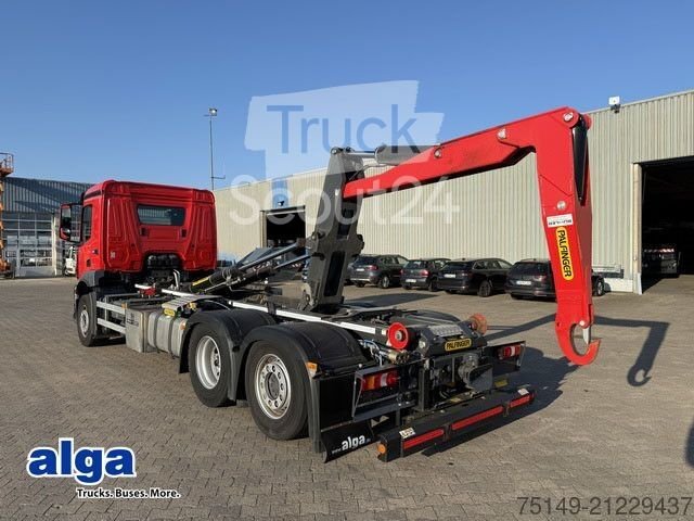 MERCEDES-BENZ 2546 L Actros, Palfinger P20A, Retarder, 50tkm
