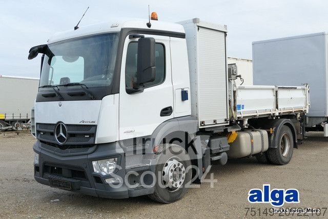 самосвал MERCEDES-BENZ 2030 L Antos 4x2, кран, генератор, самолет, гидроузел