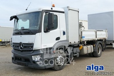самосвал MERCEDES-BENZ 2030 L Antos 4x2, кран, генератор, самолет, гидроузел