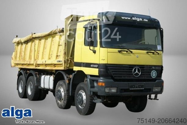 Трехсторонний грузовик MERCEDES-BENZ 4140 AK Actros 8x8, Meiler, Allrad, Rollplane