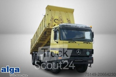 Kipper Truck MERCEDES-BENZ 4140 AK Actros 8x8, Allrad, Meiler, 17 м используется