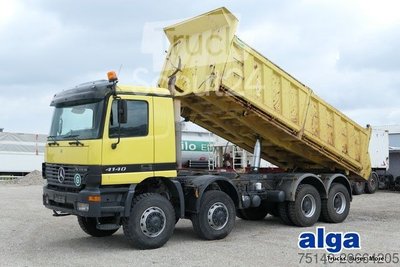 самосвал MERCEDES-BENZ 4140 AK Actros, Allrad, старый спидометр, 4х используется на складе