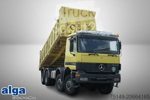 Трехсторонний грузовик MERCEDES-BENZ 4140 AK Actros 8x8, Allrad, Meiler, 17 м использован