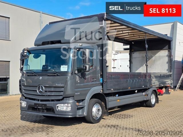 Грузовики с Pritsche & Plane MERCEDES-BENZ Atego 1221 / Задняя камера