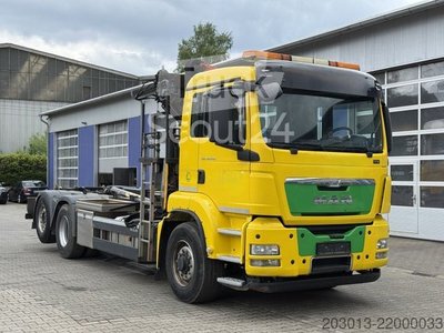 Задний наводчик MAN TGS 26.440 6x4H Задний кран Palfinger 12002EH