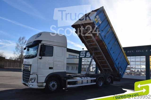 Автомобільний шасі DAF XF 480 6x2 Тільтинг-WAB SSC Retarder Stand Klima використовується